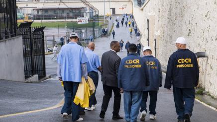 Assemblymember Jones-Sawyer's Visit to San Quentin State Prison 